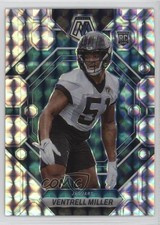 2023 Panini Mosaic Rookies Mosaic Prizm Ventrell Miller #374 0b3