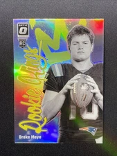DRAKE MAYE  2024 Donruss Optic ROOKIE Kings CASE HIT  RC #3 Patriots SP