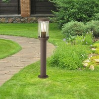 Gartenlampe GartenstäNderlampe Braun IP44 E27 40W 50 Cm Rabalux