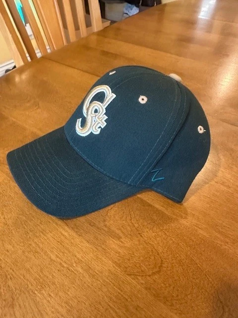 Colorado State University Rams Zephyr Fitted 7 3/8 Hat Cap Wool Blend NCAA Green - Image 2 of 4