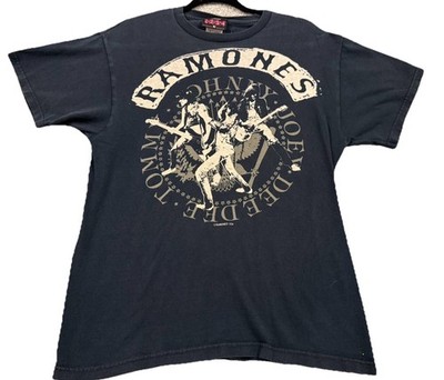 Ramones T-Shirt Mens Black Graphic Print Official 1234 Rock Punk  M