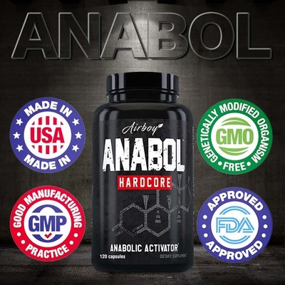 120pcs Anabolic Activator- Muscle Builder,Testosterone Booster, Energy Endurance