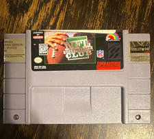 LJN NFL Quarterback Club Nintendo SNES Cartridge NTSC-U/C American Football
