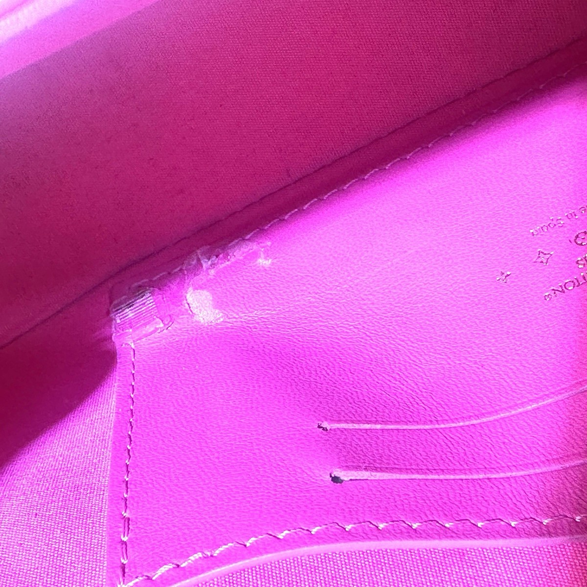 2024 Louis Vuitton M82994 Monogram Vernis Malibu Pochette