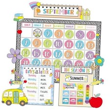 Classroom Calendar Bulletin Board Set for Back to School Bulletin Board