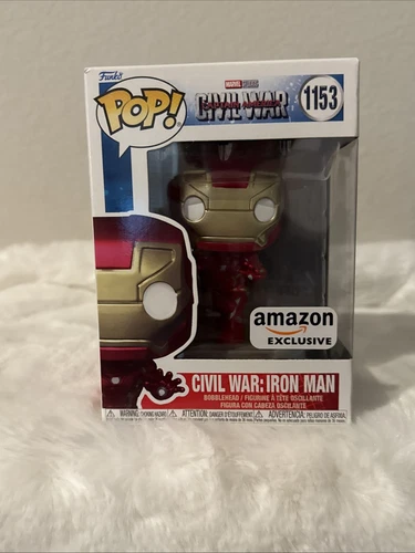 Funko Pop! Vinyl: Marvel - Civil War: Iron Man - Amazon (Exclusive) #1153