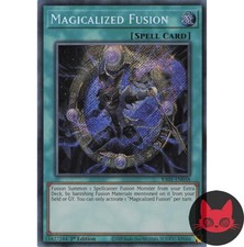 Yugioh Magicalized Fusion RA01-EN058 Secret Rare 1st Edition NM