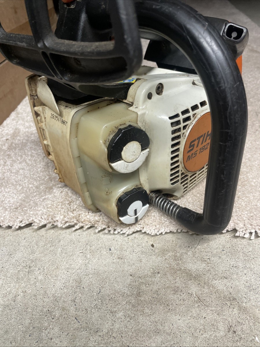 Stihl Ms192tc Top Handle Chainsaw, Starts And Runs, No Scoring
