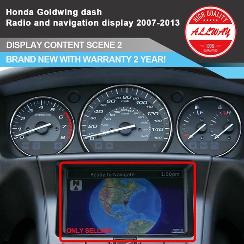 For Honda Gold Wing GL1800 Gauge Cluster 37100-MCA GPS Radio Display