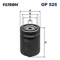 ÖLfilter Filtron OP 525 Anschraubfilter FüR Audi Seat VW Volvo Rover Multicar A4