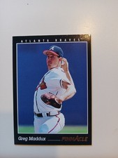 ⚾️ Greg Maddux 1993 Pinnacle #517 Braves MLB FREE SHIPPING ⚾️