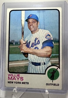 1973 TOPPS #305 WILLIE MAYS HOF GIANTS/ METS 