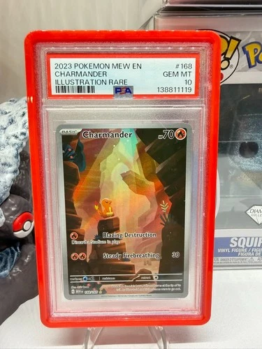 Charmander 168/165 Sv: Scarlet & Violet 151 ENGLISH PSA 10 #168