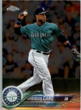 2018 Topps Chrome Baseball Card Pick (Base)