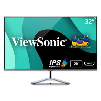 ViewSonic 32'' 1440p Thin-Bezel IPS Monitor VX3276-2K-MHD