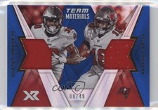 2020 Panini XR Team Materials Blue 8/49 Ke'Shawn Vaughn Tyler Johnson #TM-17 4f5