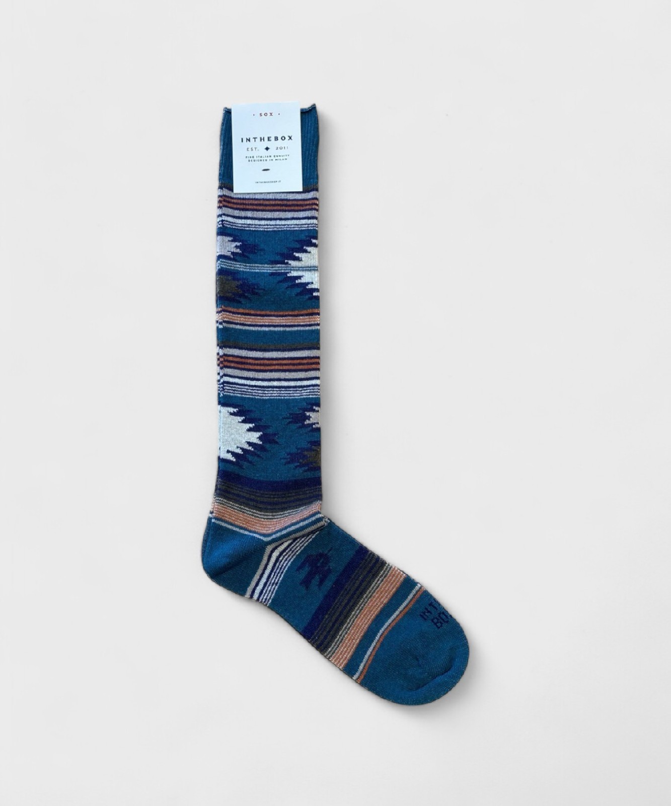 В коробке Lange Kaschmir Socken Navajo Muster Oktan FW2300030005 15490₽