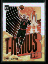 2021 Donruss Optic #8 Zach LaVine T-Minus 3...2...1... Holo Silver Prizm