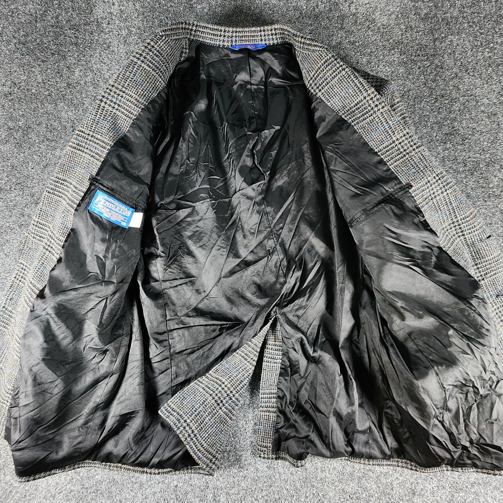 PENDLETON Virgin Wool Houndstooth Windowpane Twee… - image 6