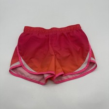 Old Navy Active Go Dry Shorts Girls L 10-12 Y Pink Logo .. 31228