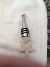Starfish Wine Bottle Stopper EUC