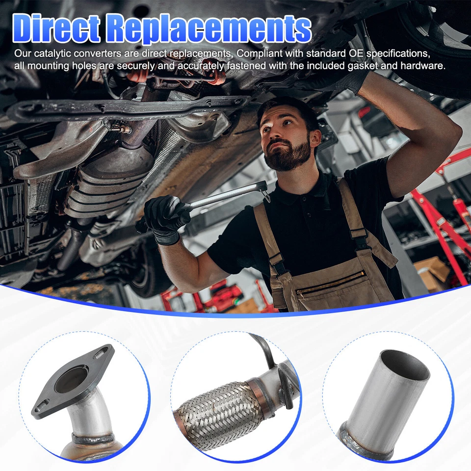 FITS:2010-2013 FORD TRANSIT CONNECT 2.0L FRONT & REAR Catalytic Converters Set Foto 4 de 4