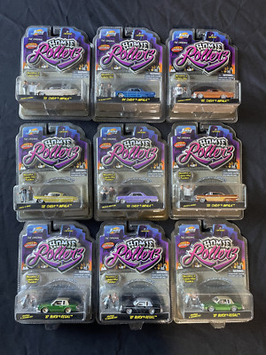 Jada Toys Homie Rollerz Lot Of 9 All NIP - 1:64 Scale Multiple Colors & Variants