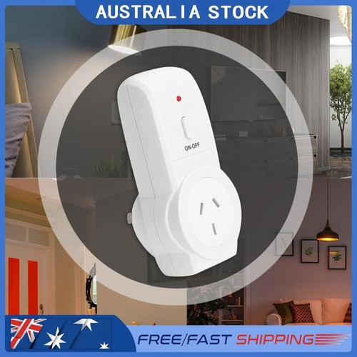10A Power Outlet On/Off AU Plug Socket Wireless Remote Control for ...