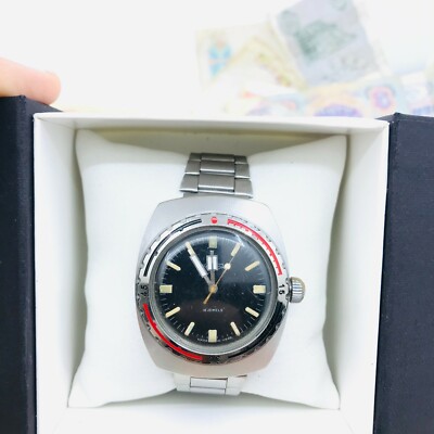   Rare Vostok Amphibia 2209 Wostok Barrel UdSSR Mechanical SU Diver  Servic...