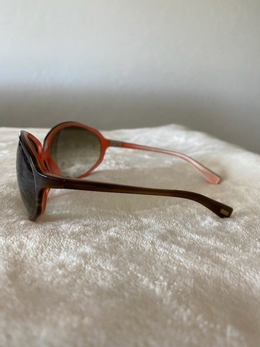 Oliver Peoples Sonnenbrille "Clorette" RGR Kristall rot & orange/braun Farbverlauf - Bild 4 von 4