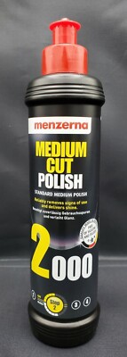 Menzerna Medium Cut Polish 2000 250 ml (8 oz)