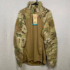 Beyond Clothing A9 Action Shirt Mission Combat Top Multicam OCP 1/4 Zip Pullover
