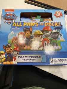 paw patrol foam floor puzzle