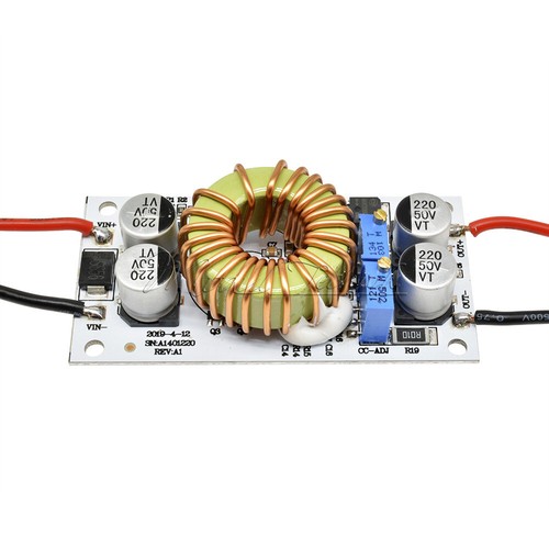 250W 10A Step-up boost Converter mit Strombegrenzer für Arduino DIY Power LEDs - Bild 7 von 9