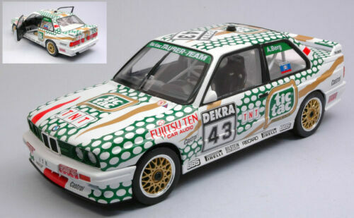 BMW E36 M3 coupé modelauto 1:18 Solido blauw