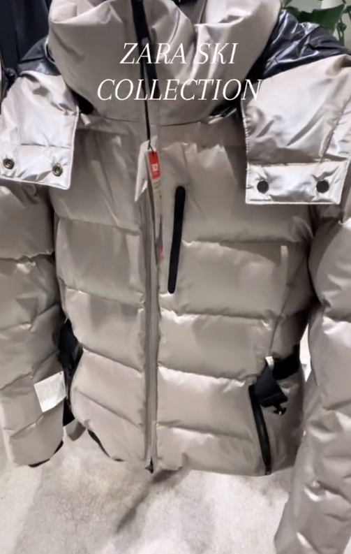 ZARA NEW BNWT. CAVA DOWN JACKET SKI COLLECTION WINDPROOF ZARA NEW BNWT. CAVA DOWN JACKET SKI COLLECTION WINDPROOF