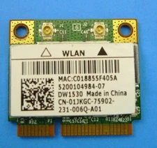 Dell Latitude E6420 Wireless 1530 DW1530 WiFi 802.11 Mini-PCIe Card 1JKGC 
