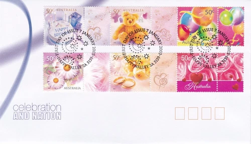 AFD327) Australia 2003 Celebration And Nation FDC (2 covers)