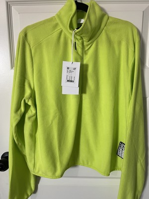 Rains Fleece With Half Zip New With Tags Size XL Color Green / Lime