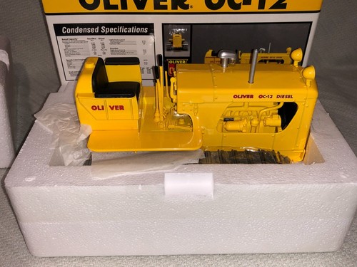 Brand New Oliver OC 12 Diesel Crawler 1/16 Diecast Replica Collectible Spec Cast - Picture 13 of 15