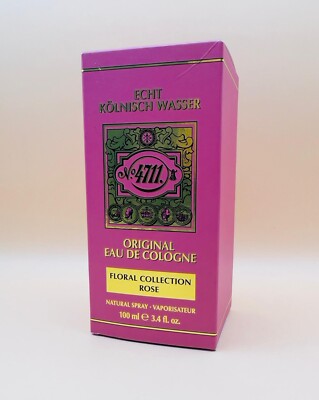 4711 Echt Kölnisch Wasser Floral Collection Rose Eau de Cologne Spray 100ml*NEU*