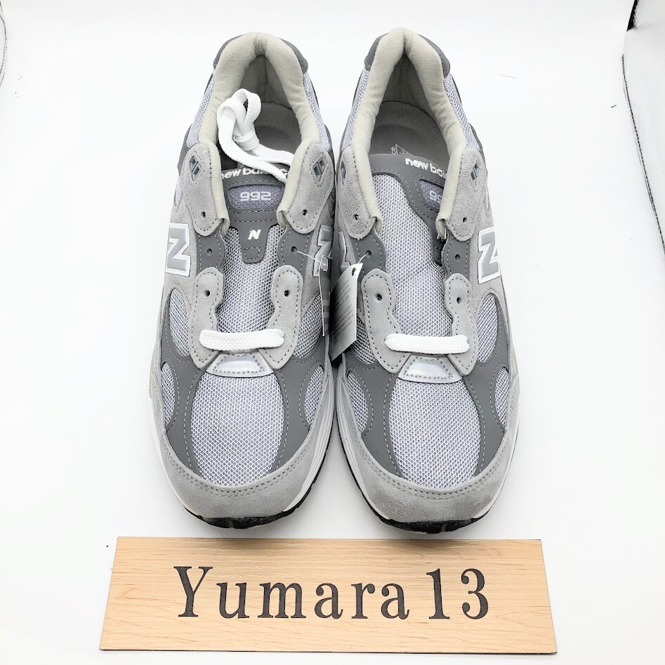 New Balance 992 Made in USA Grey Width D M992GR Men's Size New Balance 992 Made in USA Grey Width D M992GR Men's Size