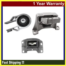 Engine Motor & Trans. Mount For Ford Focus 13-18 2.0L Turbo 3pcs 5612 5546 5631