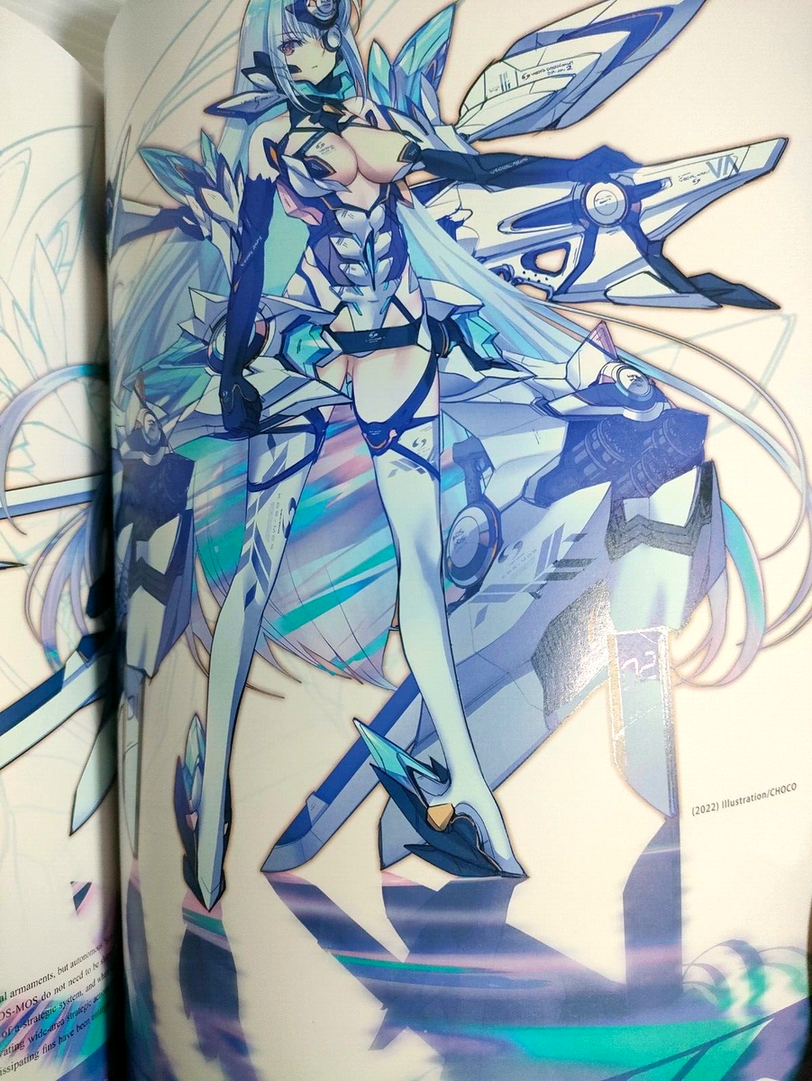 Xenosaga Art Book KOS-MOS FIX Designer's Kosmos Doujin C100 20th