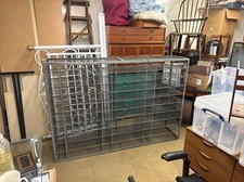 Vintage Wire Pigeon Hole Unit Wine Rack or Storage unit