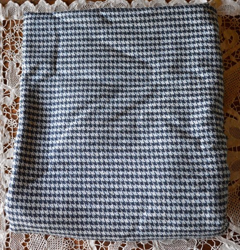 Italian 100% Wool Fabric Black and Gray 60" w x 1 yard + 24"