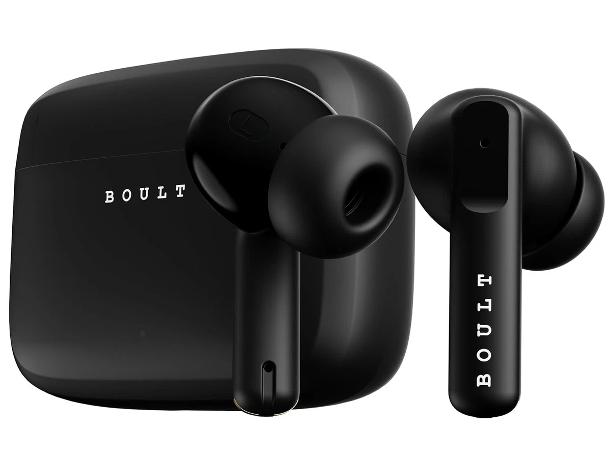 Boult Audio Z60 Truly Wireless in Ear Earbuds with 60H Playtime 4 Mics ENC Clear