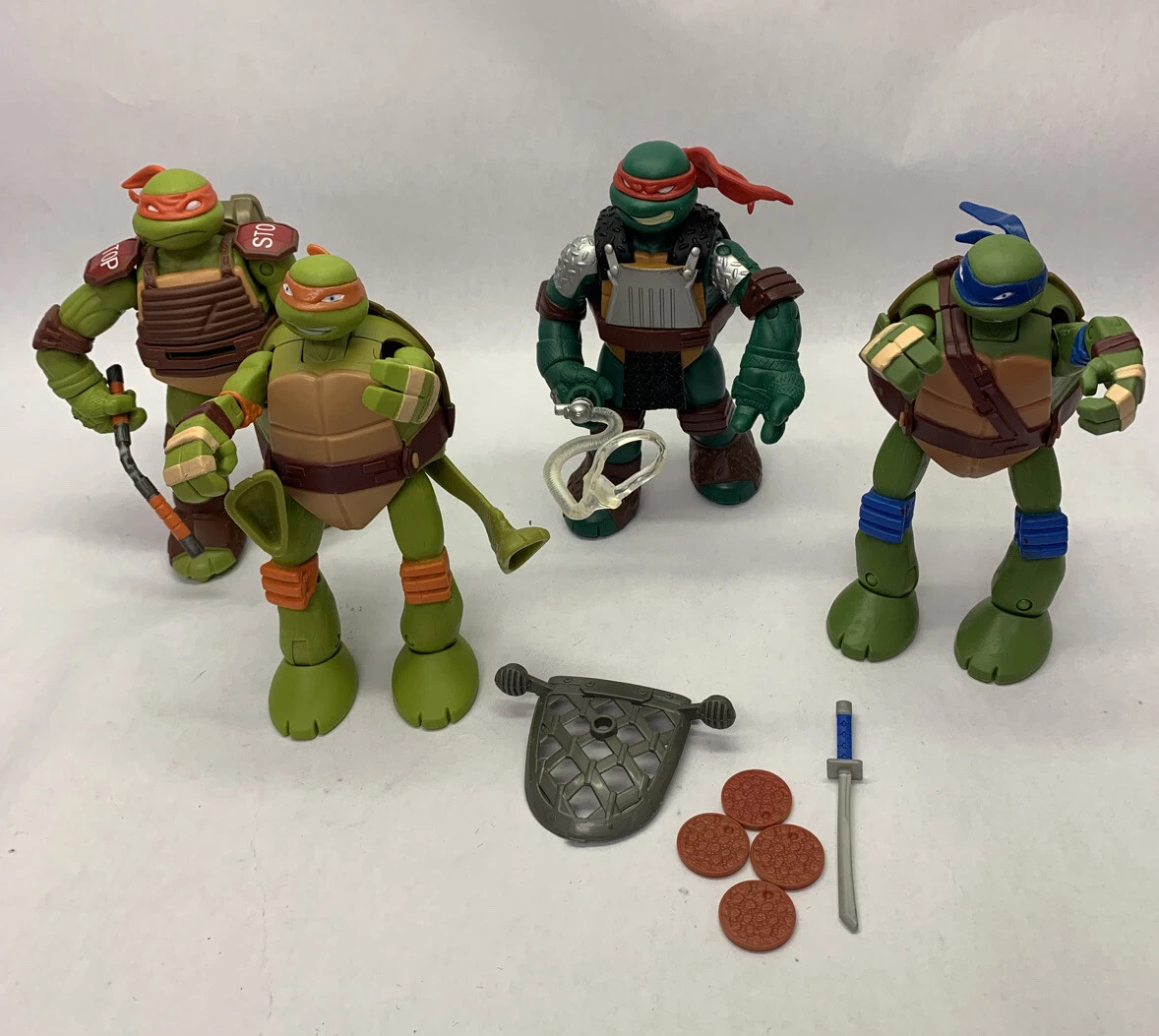 TMNT Teenage Mutant Ninja Turtles Action Figures Lot Of 4 | EBay