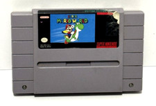Super Mario World (Nintendo SNES, 1991) Tested Cartridge Only Ships Fast
