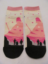NWOT ONE SIZE FITS MOST STAR WARS THEMED NO SHOW SOCKS - TATOOINE